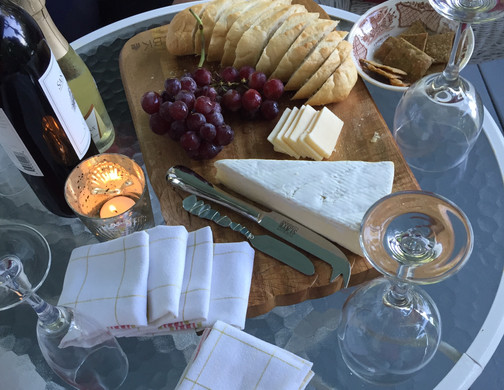 Cheese and wine