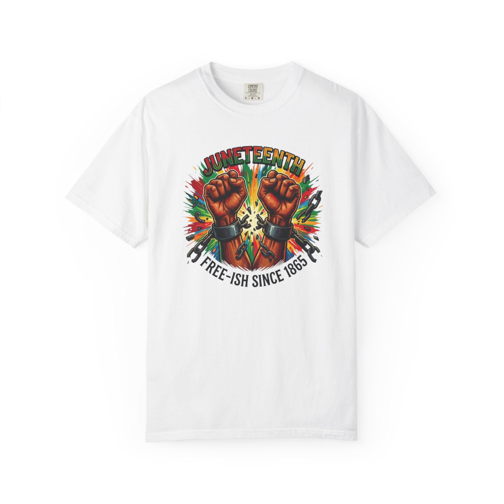 Juneteenth Freedom T-Shirt — "Free-ish Since 1865" Graphic Tee