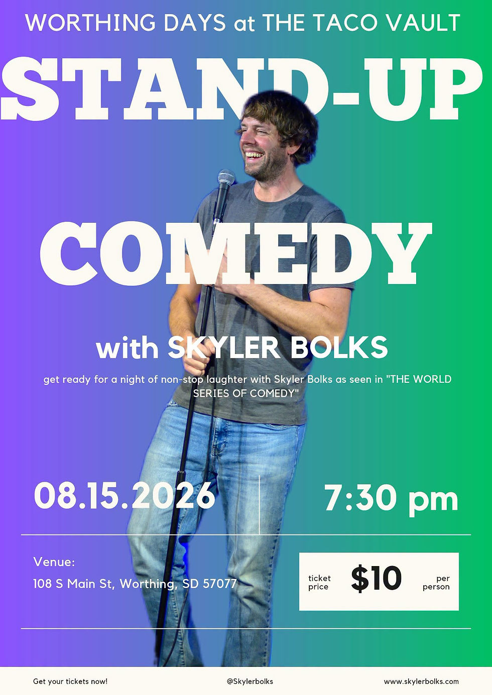 Worthing Days Comedy @ The Taco Vault