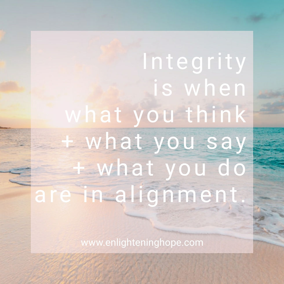 Integrity & Alignment