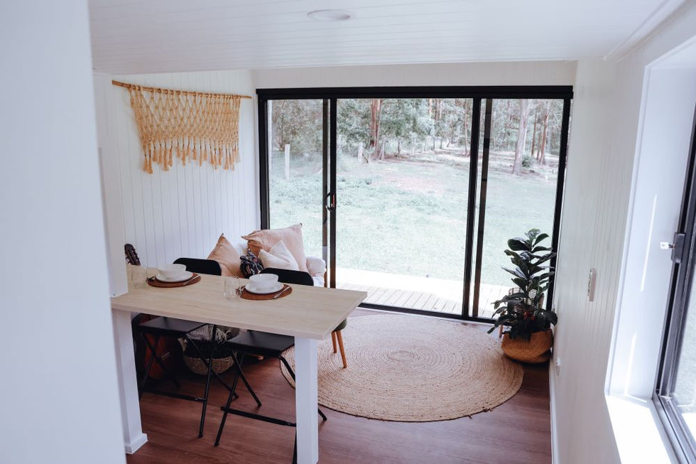 Cozy living areas