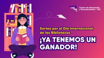 GANADOR DEL SORTEO POR EL DÍA INTERNACIONAL DE LAS BIBLIOTECAS 
