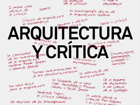ARQUITECTURA Y CRITICA