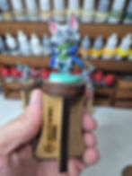 suporte para pintura profissional miniatura