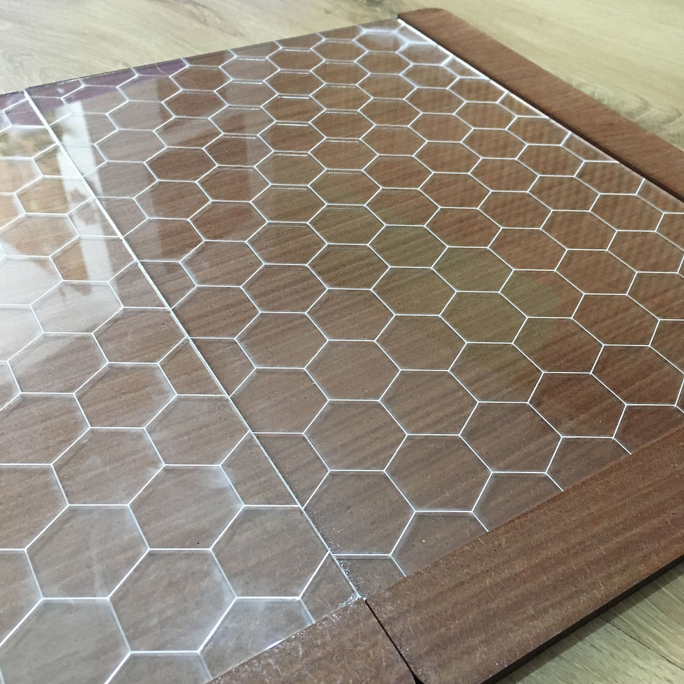 Miniatura: Grid de batalha para RPG personalizável.