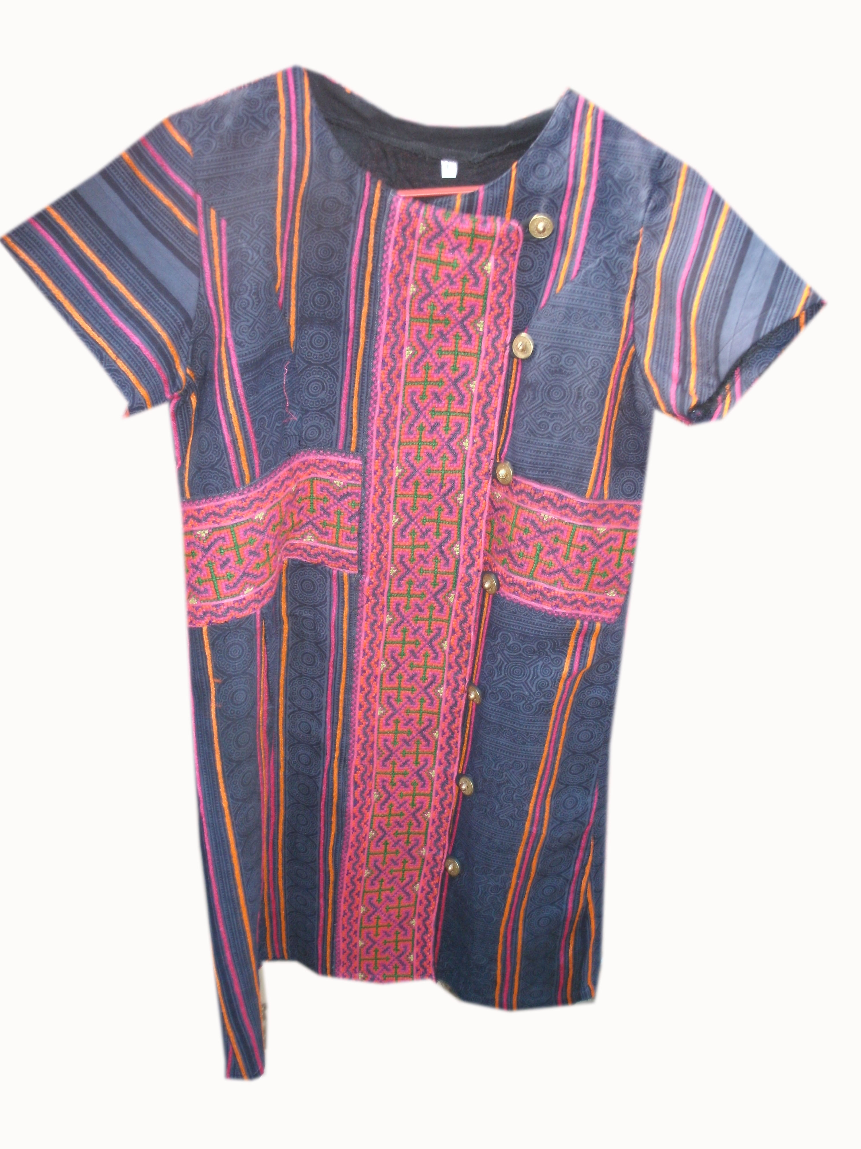 Tribal Pattern Dress-10