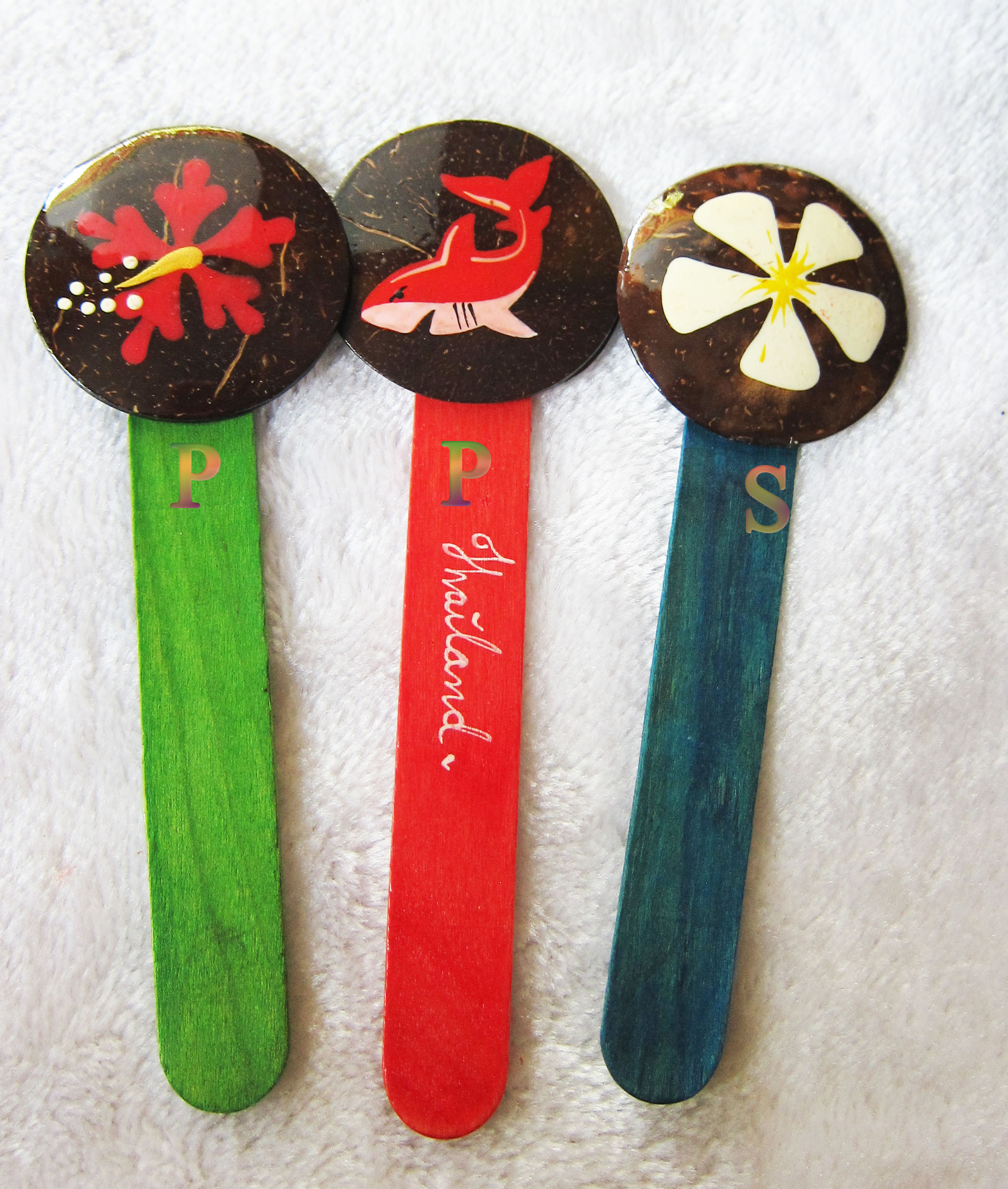 coconut shell bookmark-1