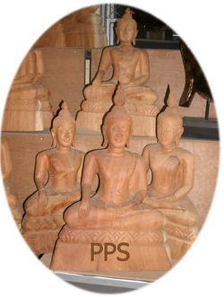 Wood Buddha Image-18