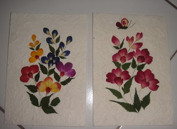 Dried Flower Greeting Card