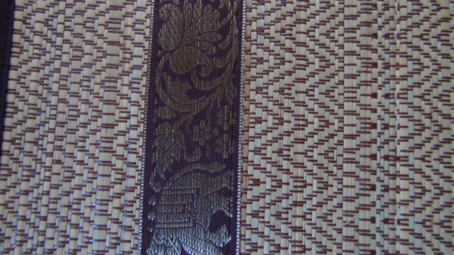 Bamboo plate mat