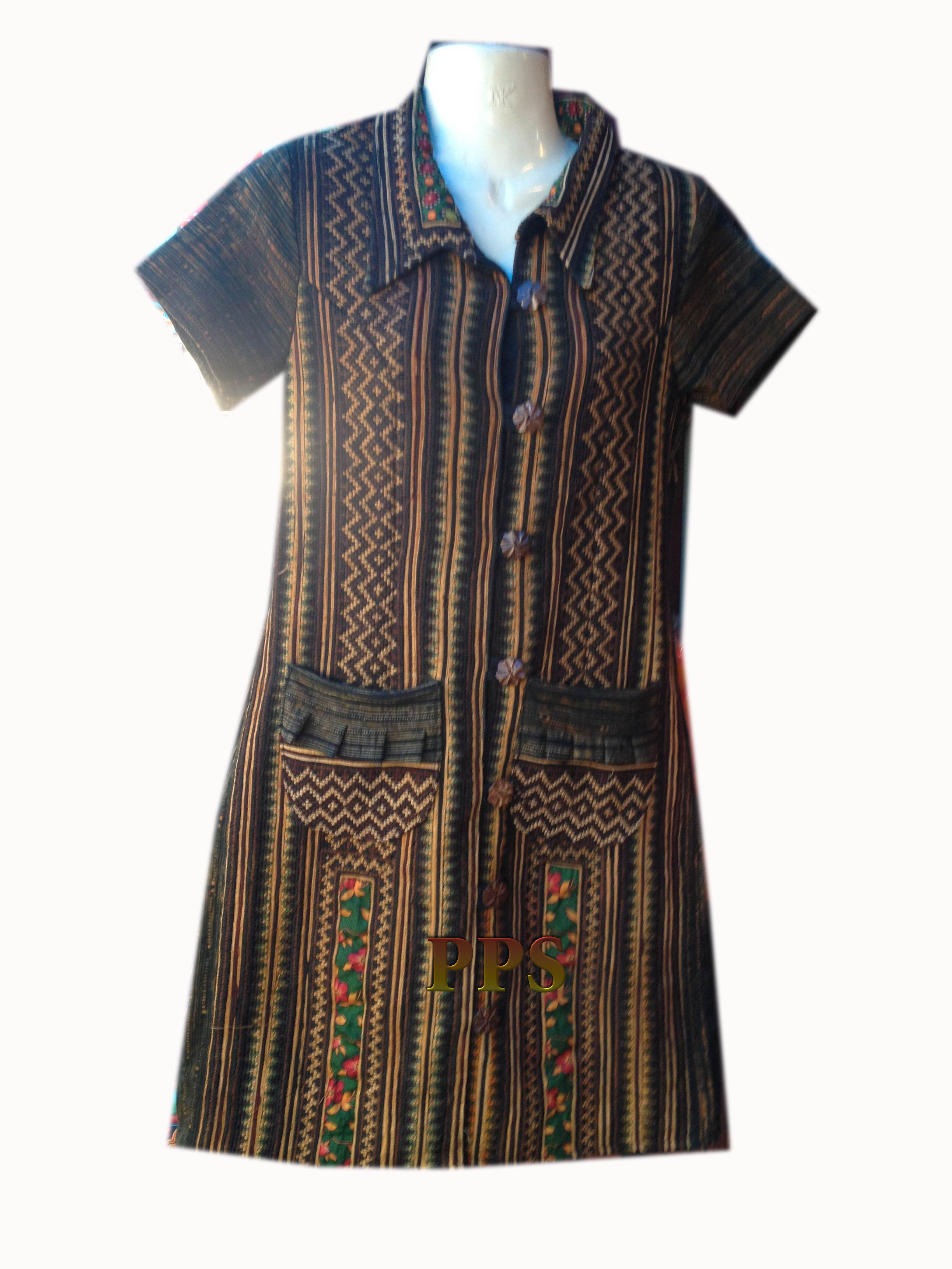 Tribal Pattern Dress-8