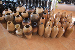 Mango Wood Vases