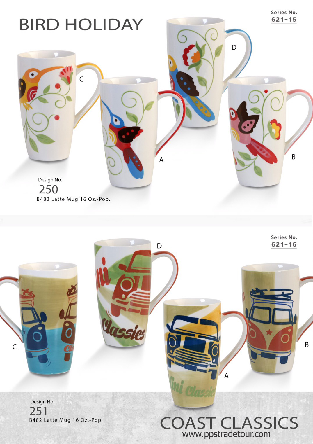 Bird Holiday-Ceramic Mug 16 Oz.