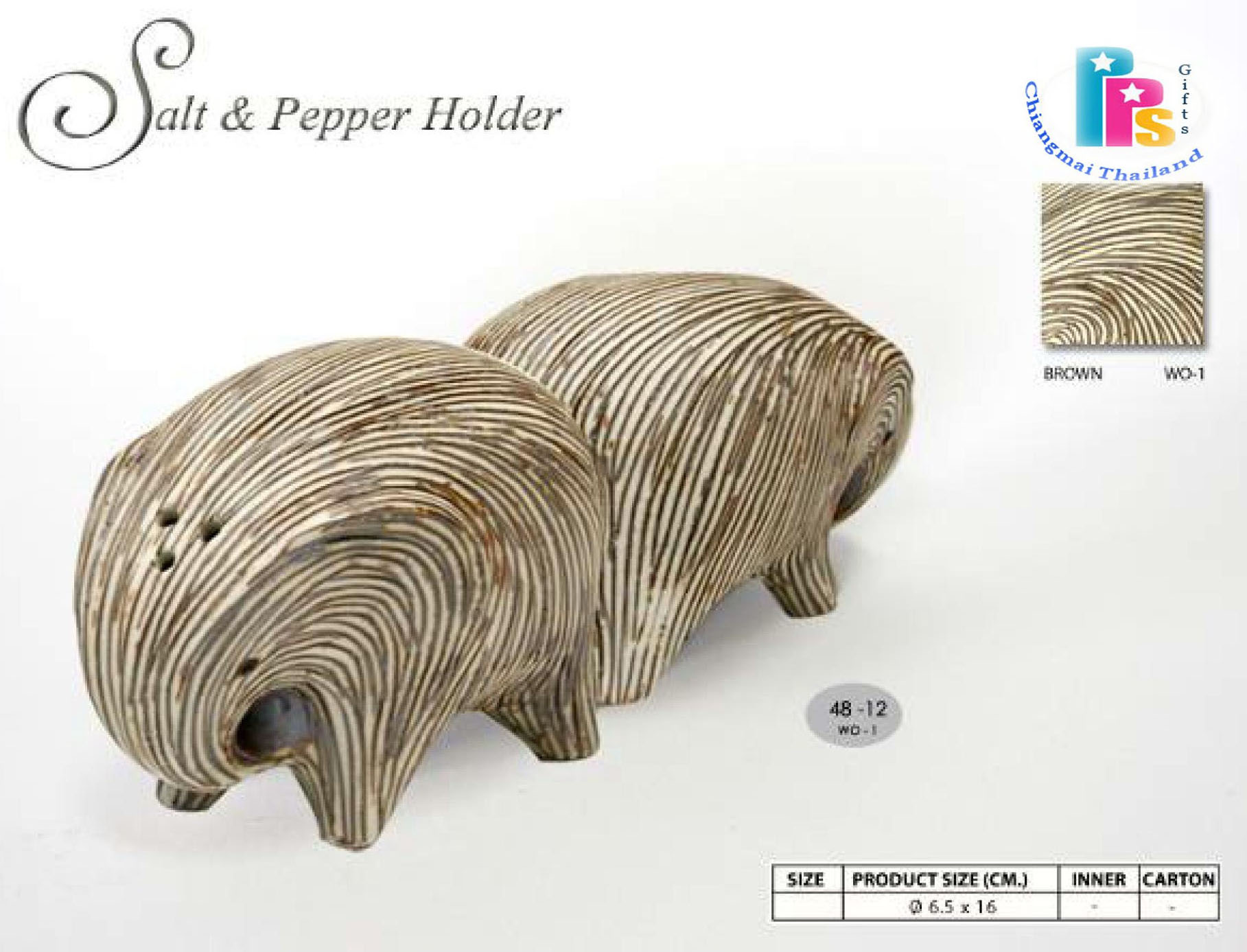 Elephant Pepper-Salt Shaker-6