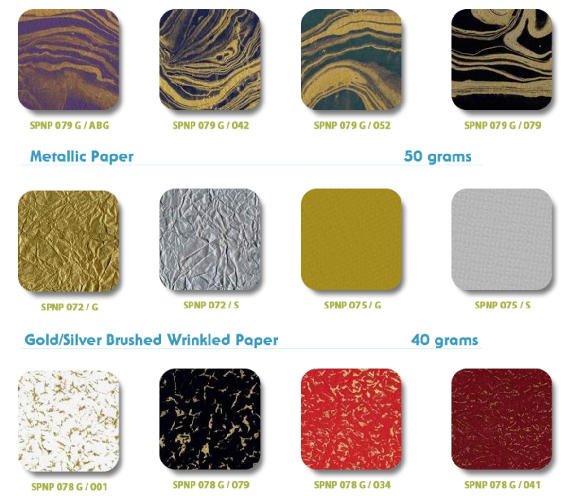 Sample Mulberry Paper by machine