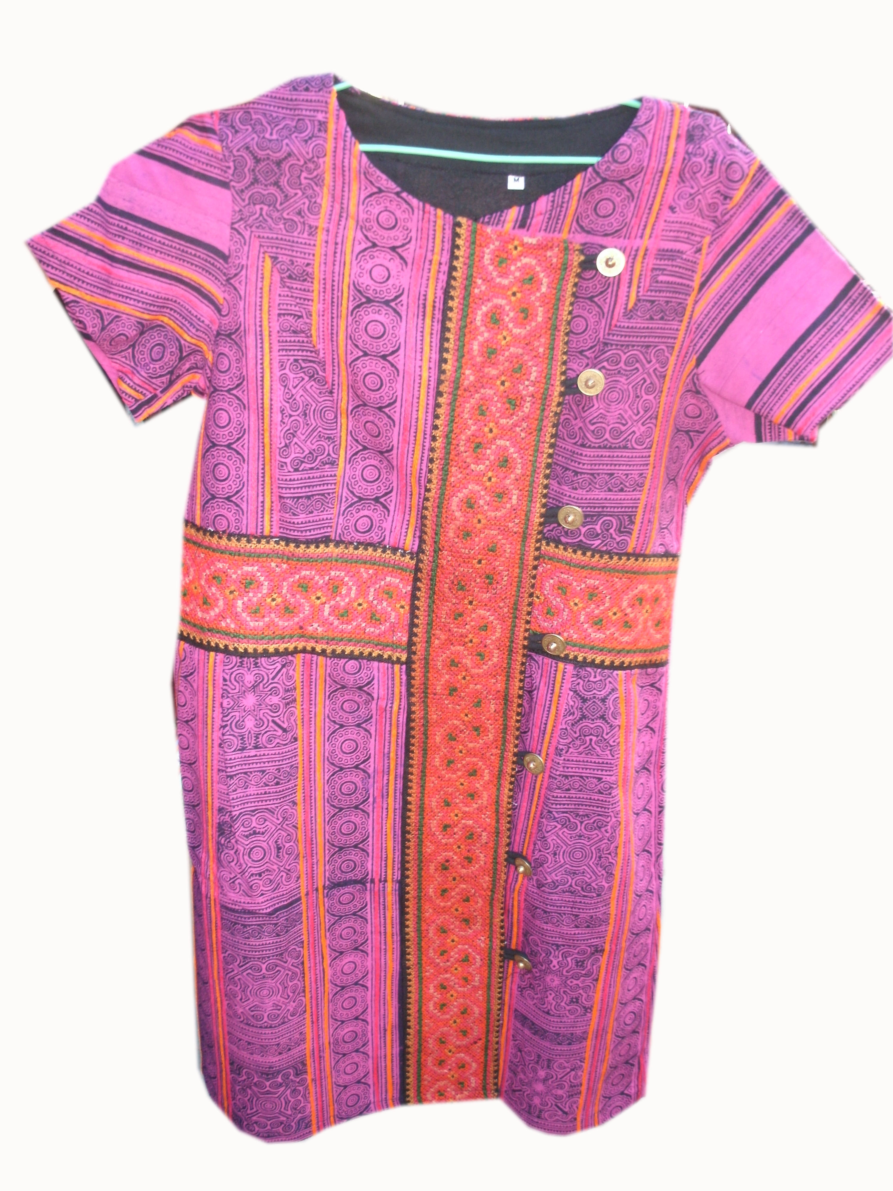 Tribal Pattern Dress-12