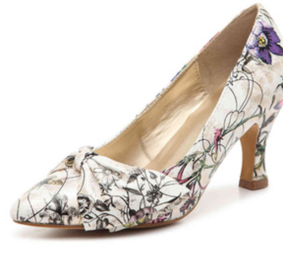 ow heel pump dress shoe