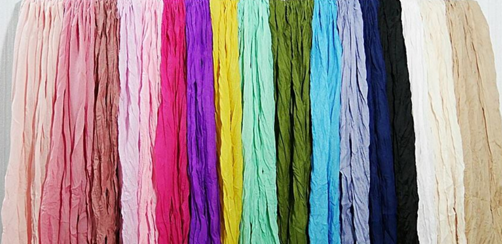 Crease Scarves