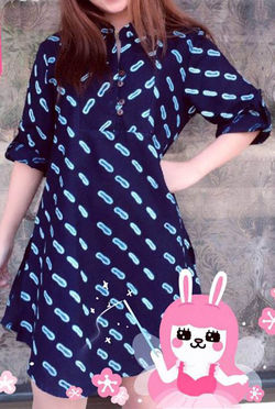 Cotton short Dress-13