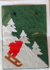 Mulberry Paper Christmas Card-4