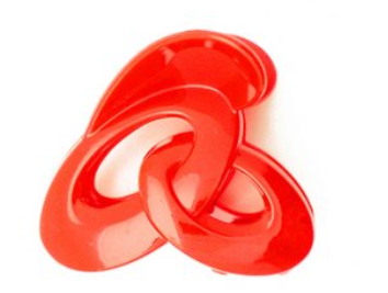 Hair clip none painted (1432)