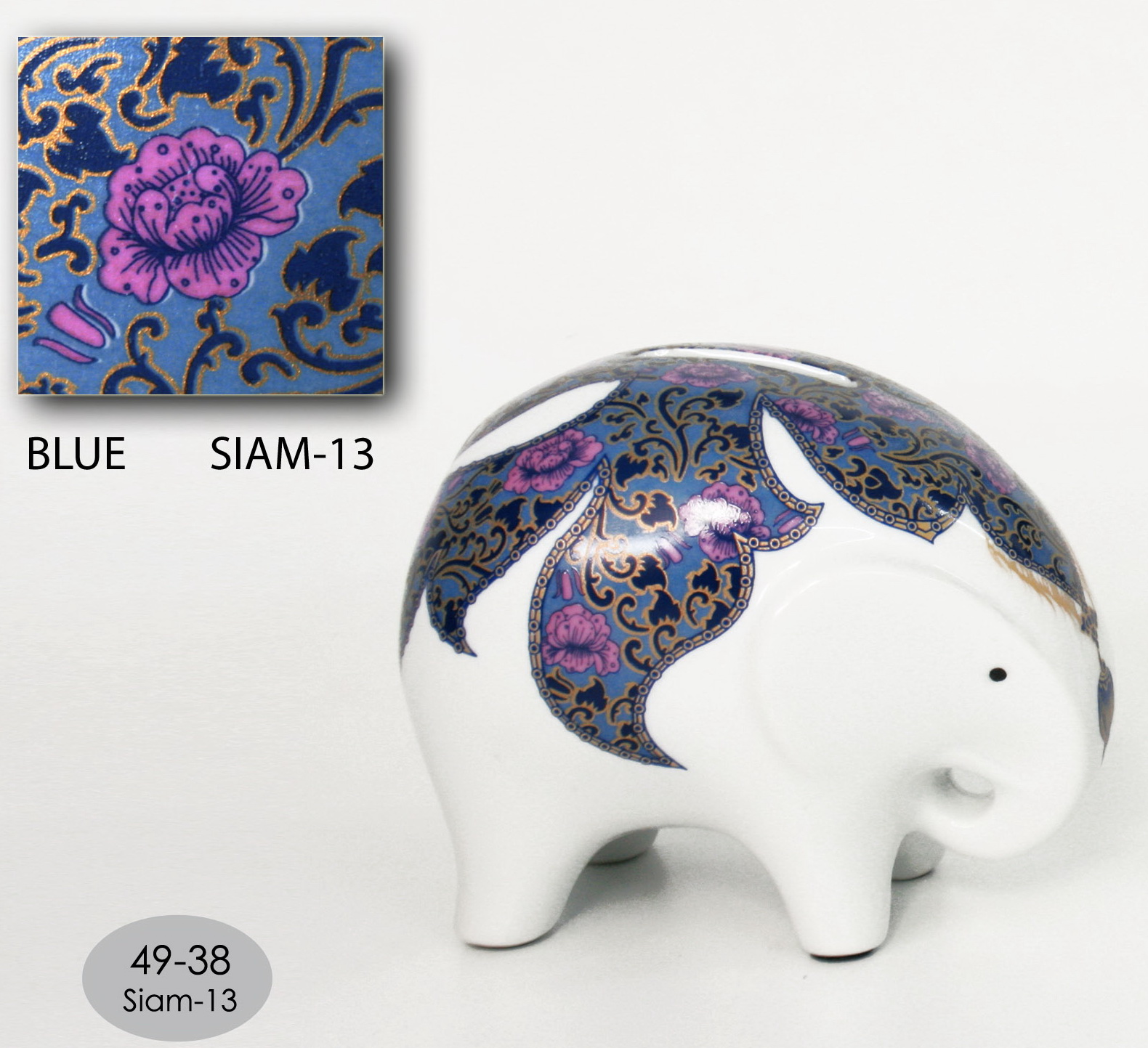 Elephant Ceramic Vase-20
