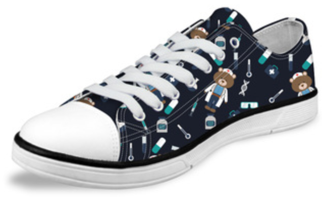 Low-top Lacing Flat Shoes