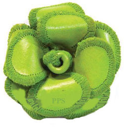 Leather Flower for hair Clips-fl6