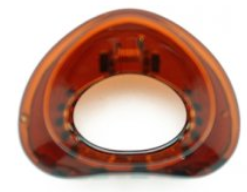 Hair clip none painted RC-348(khaoPan-XL)
