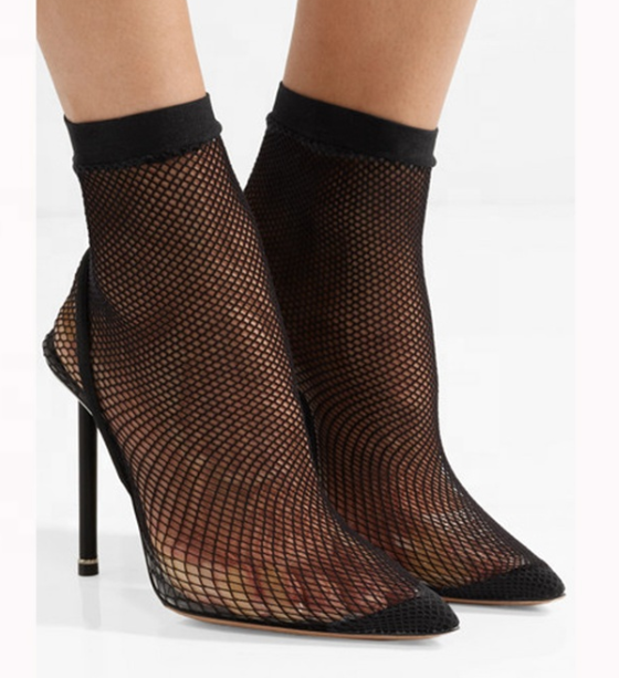 sock high heel sandals for women