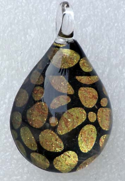 Hand blown Glass Pendant-96