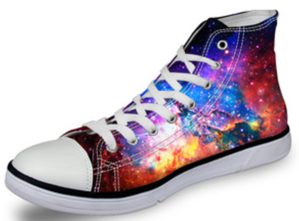 girl tennis shoe
