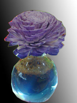 Sola flower diffuser + pot