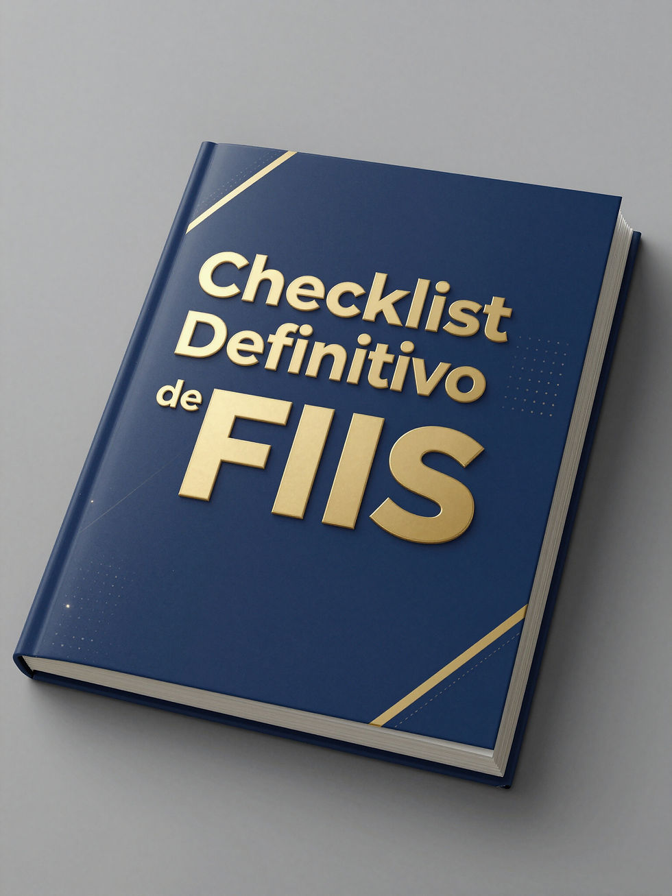 Capa do e-book Checklist Definitivo de FIIs