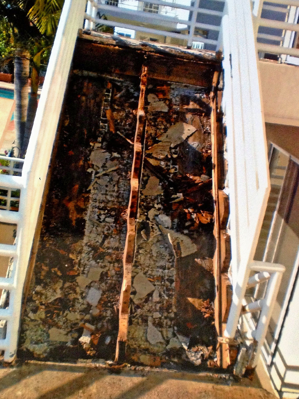 Before - Stairway Repair