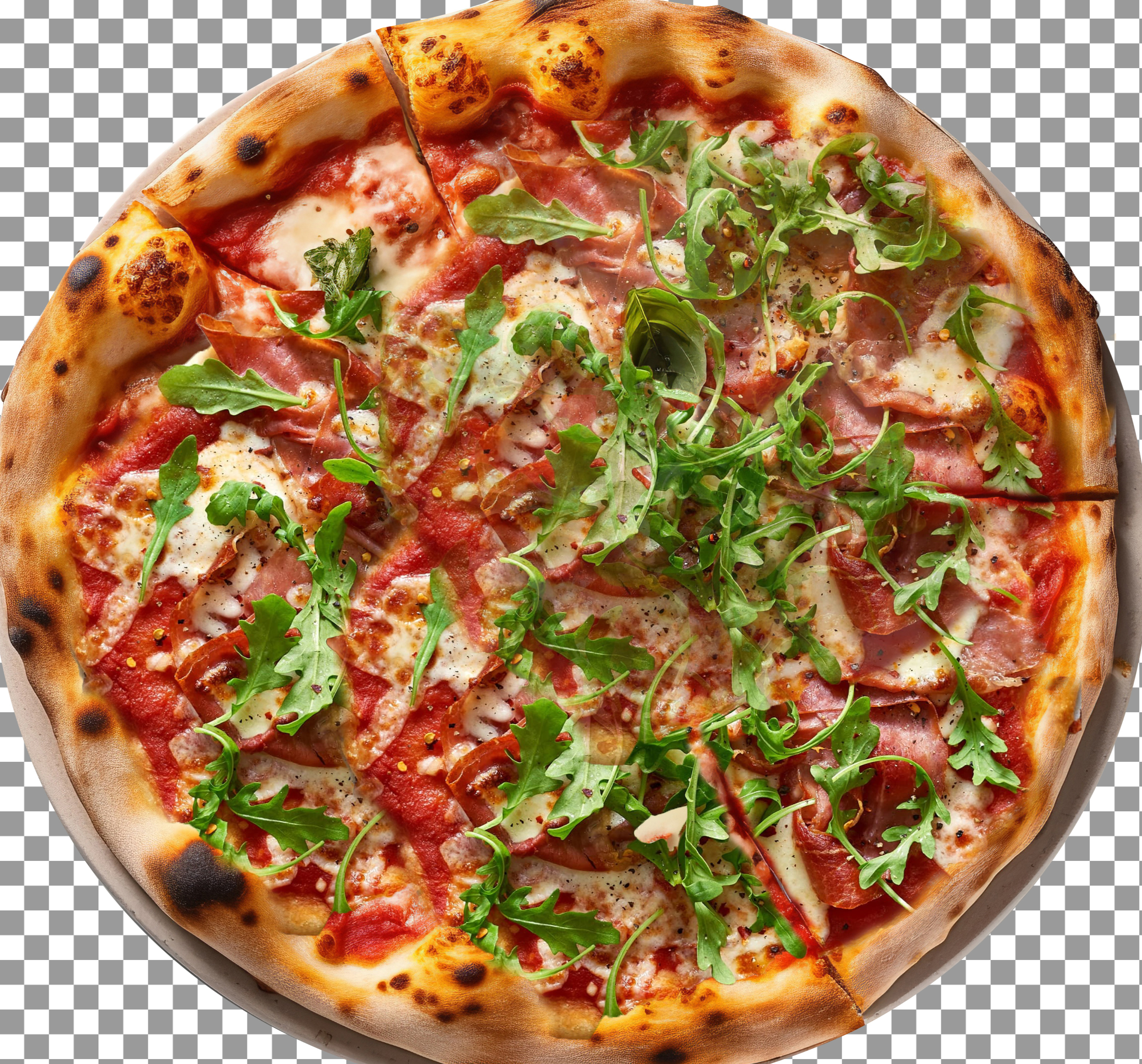 Arranged Food and Objects