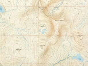 Topographical map illustrating different perspectives and commercial judgement when analysing the same business.