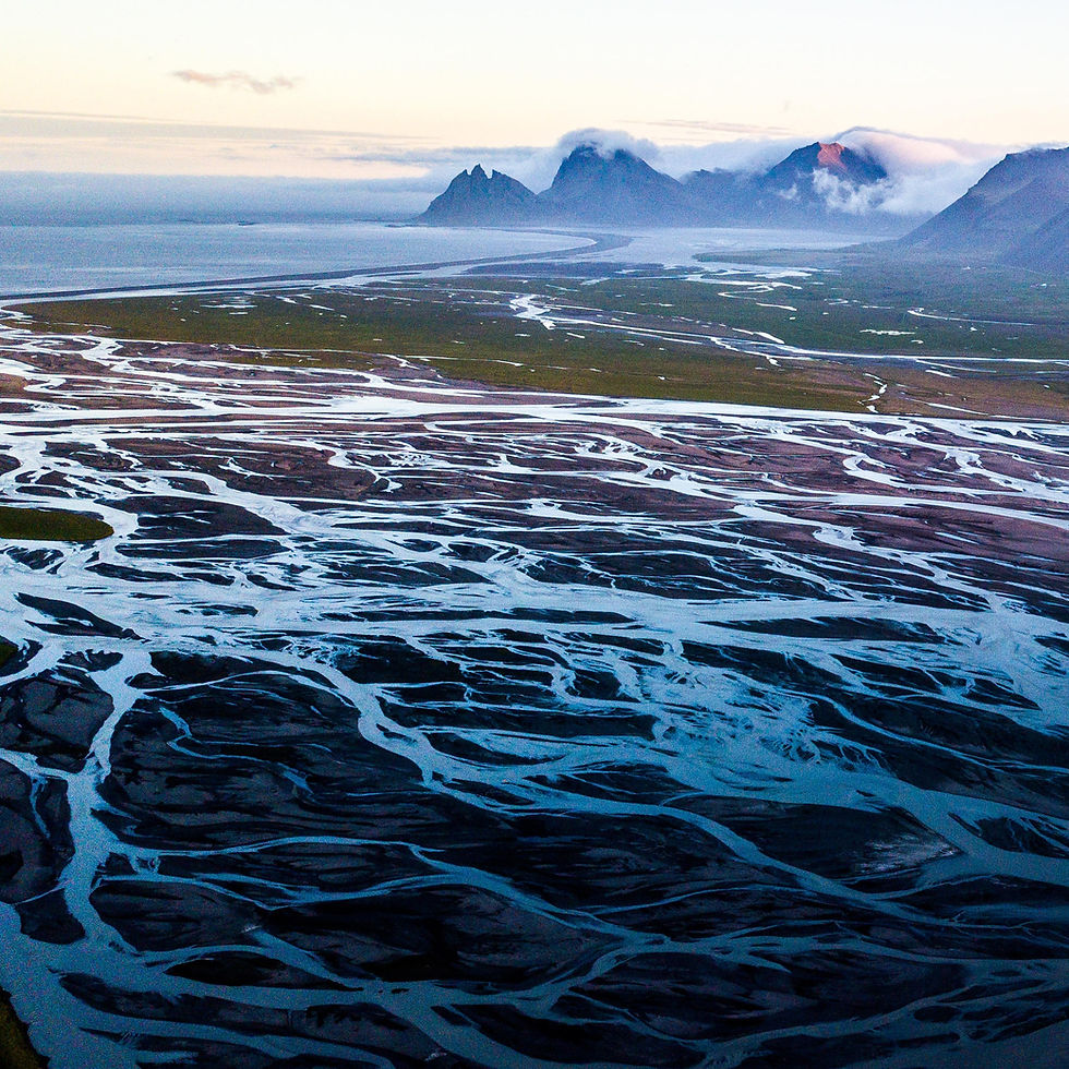 River delta showing interconnected systems and complexity in business