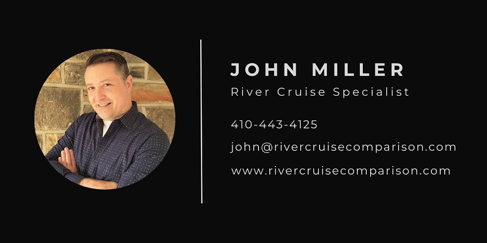 Contact information for John Miller, River Cruise Specialist