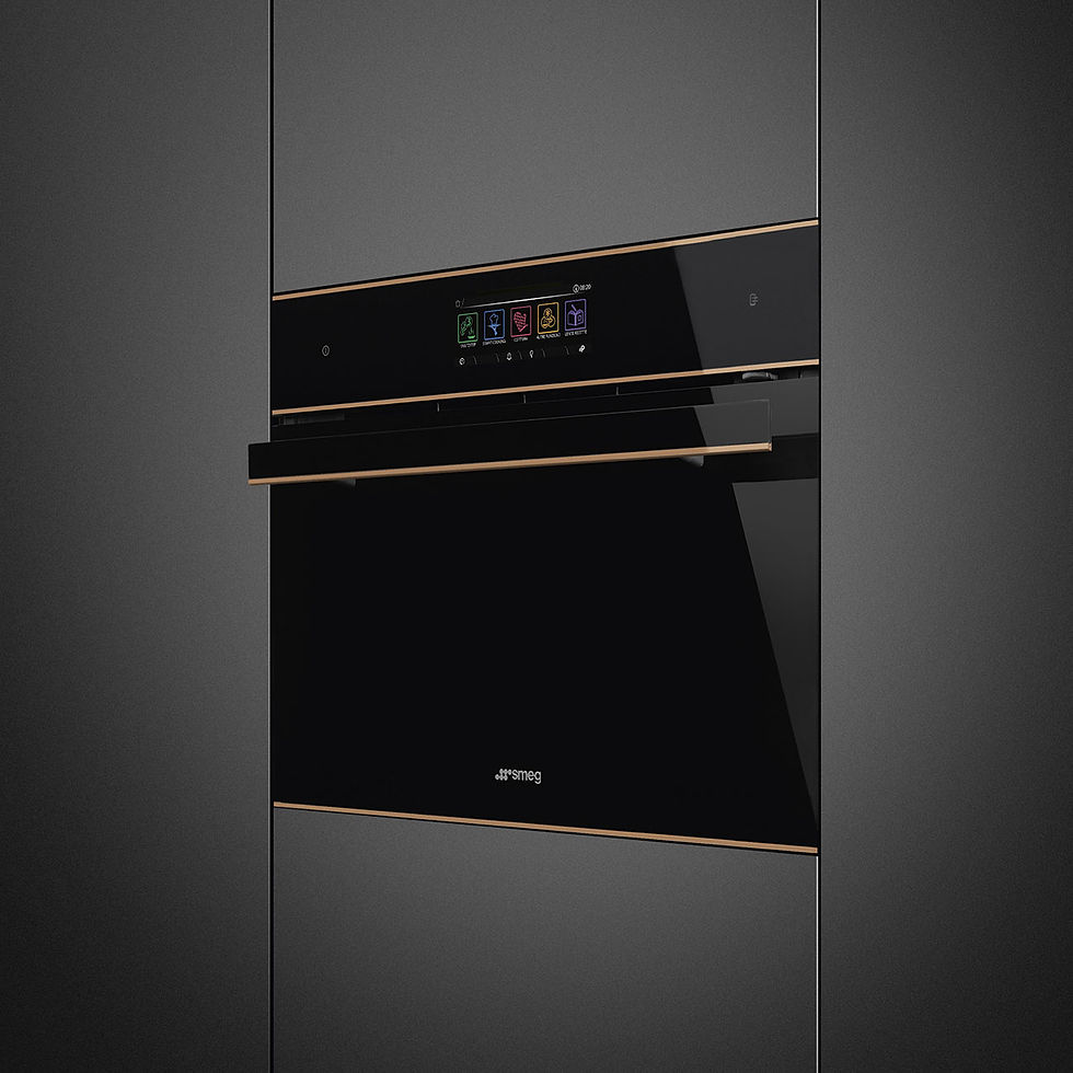 Thumbnail: SMEG  SO4606WAPNR Backofen,Dampfgaren und Mikrowellengaren kombi Dolce Stil Novo