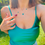 Thumbnail: Clover Malachite Necklace 