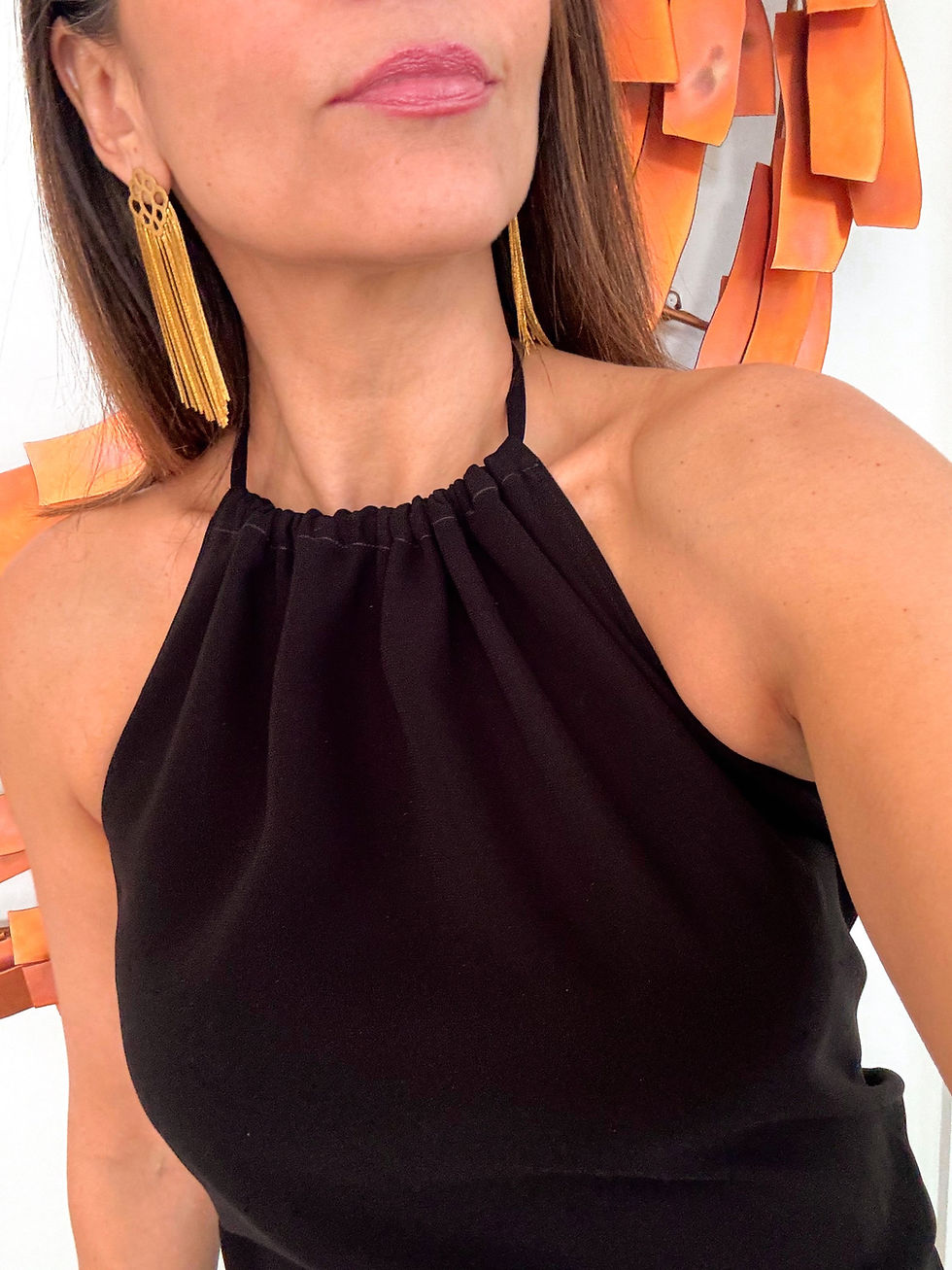 Thumbnail: FLOWER TASSEL EARRINGS