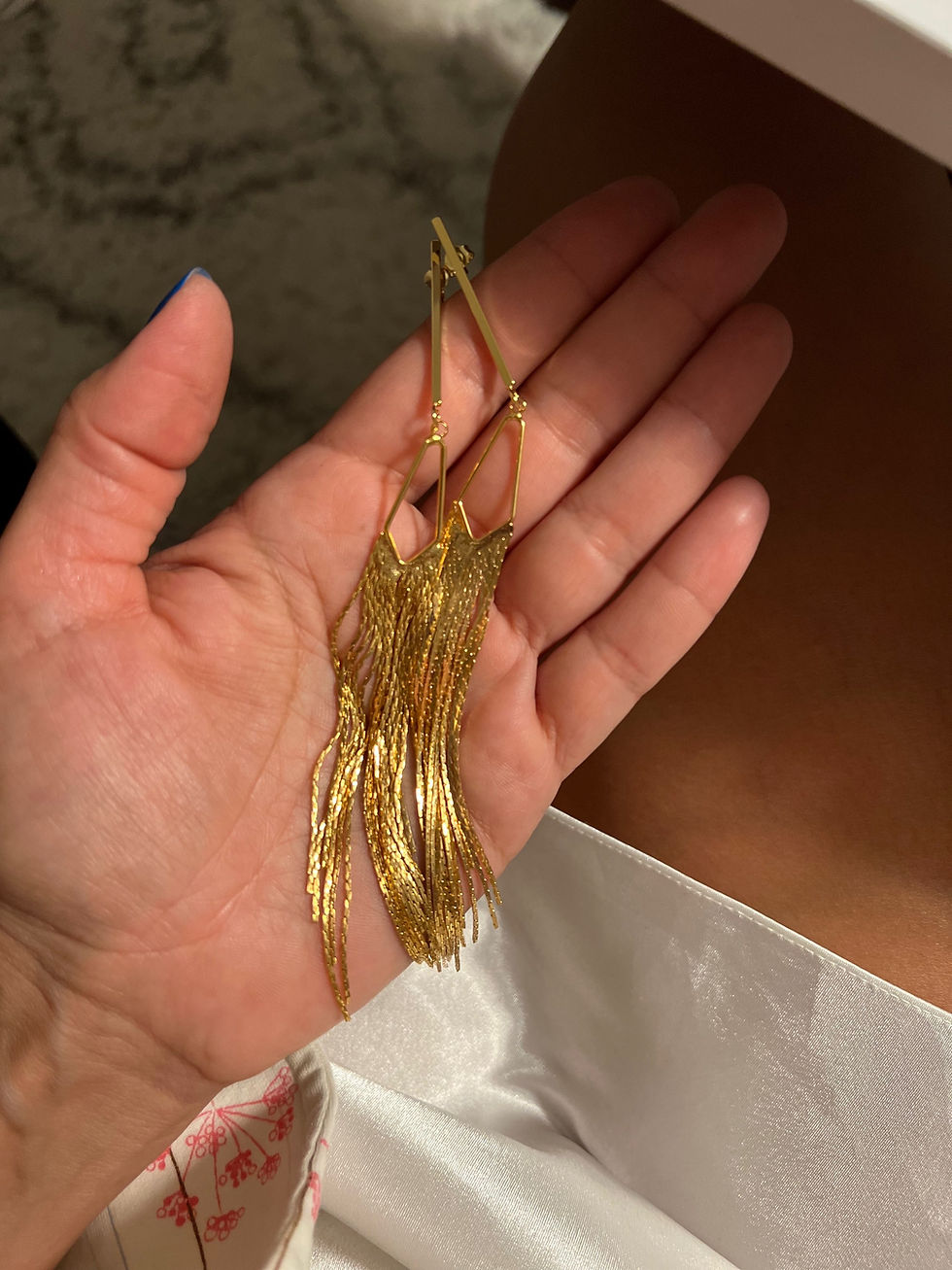 Thumbnail: STATEMENT TASSEL EARRINGS