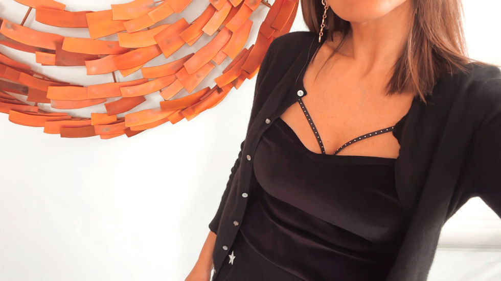 Thumbnail: VELVET STRAPLESS TOP