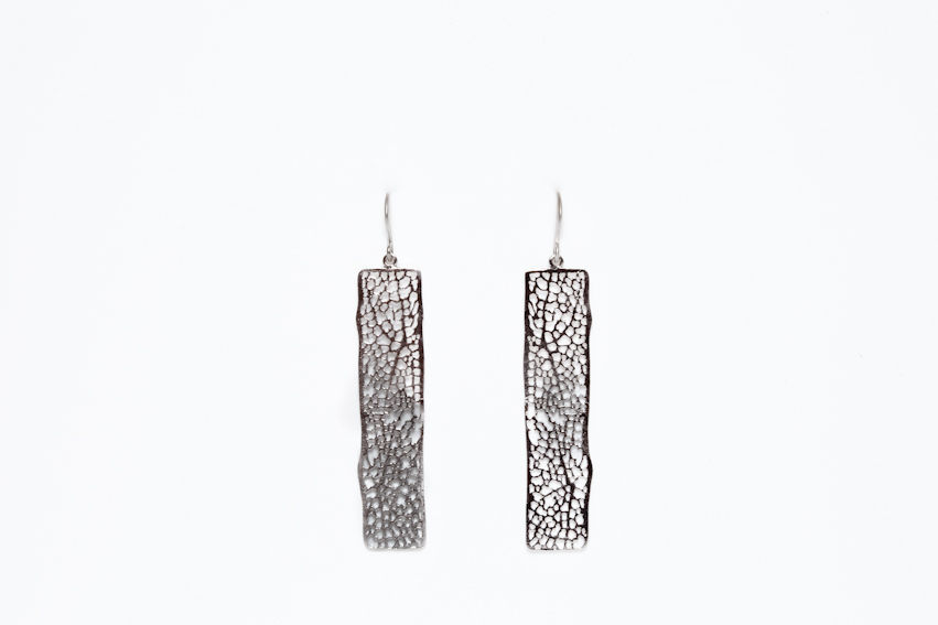 Thumbnail: FILIGREE BAR EARRINGS