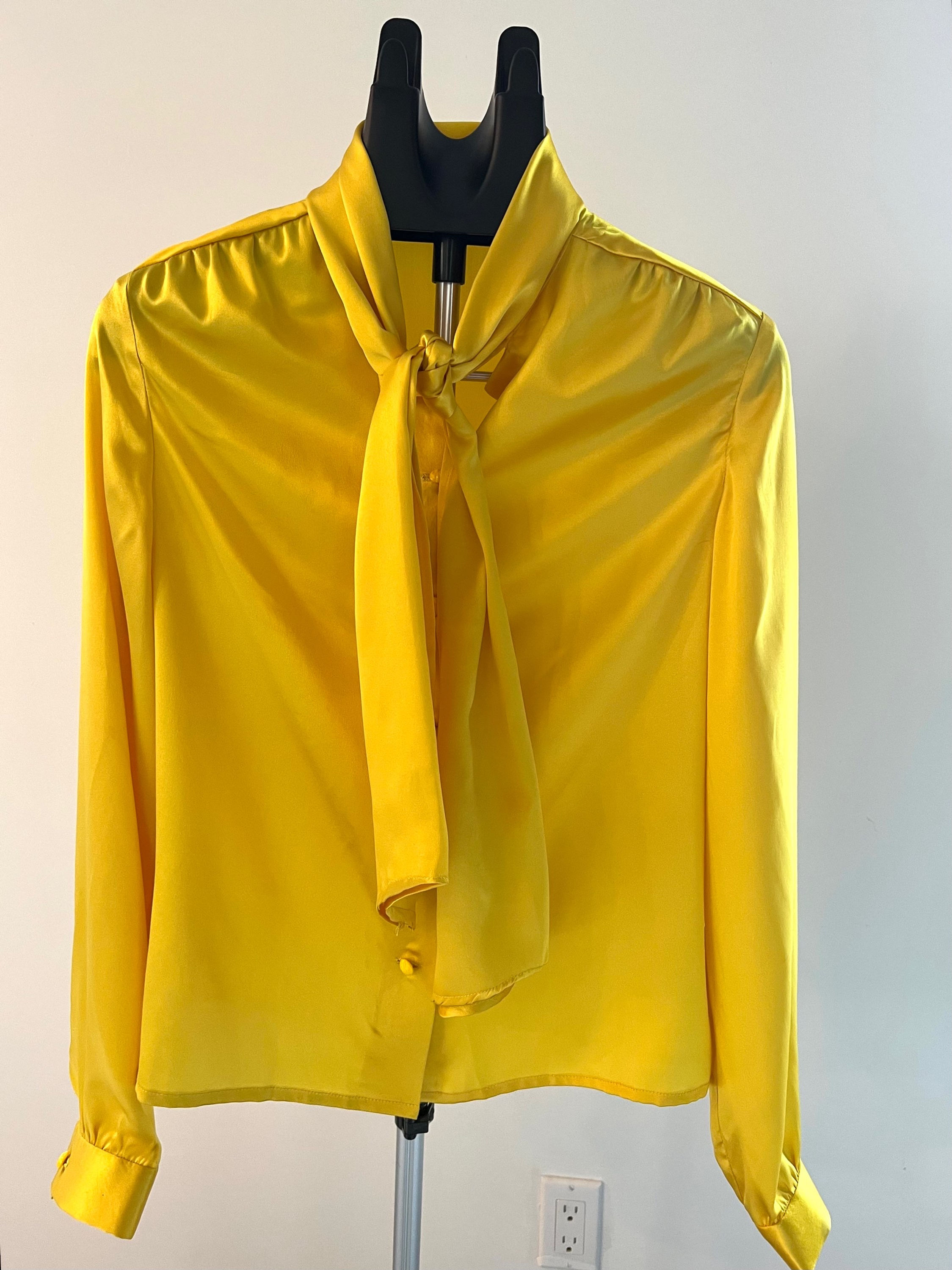 SUNSHINE SILK BLOUSE
