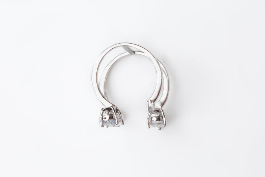 Thumbnail: Teardrop Cuff Ring