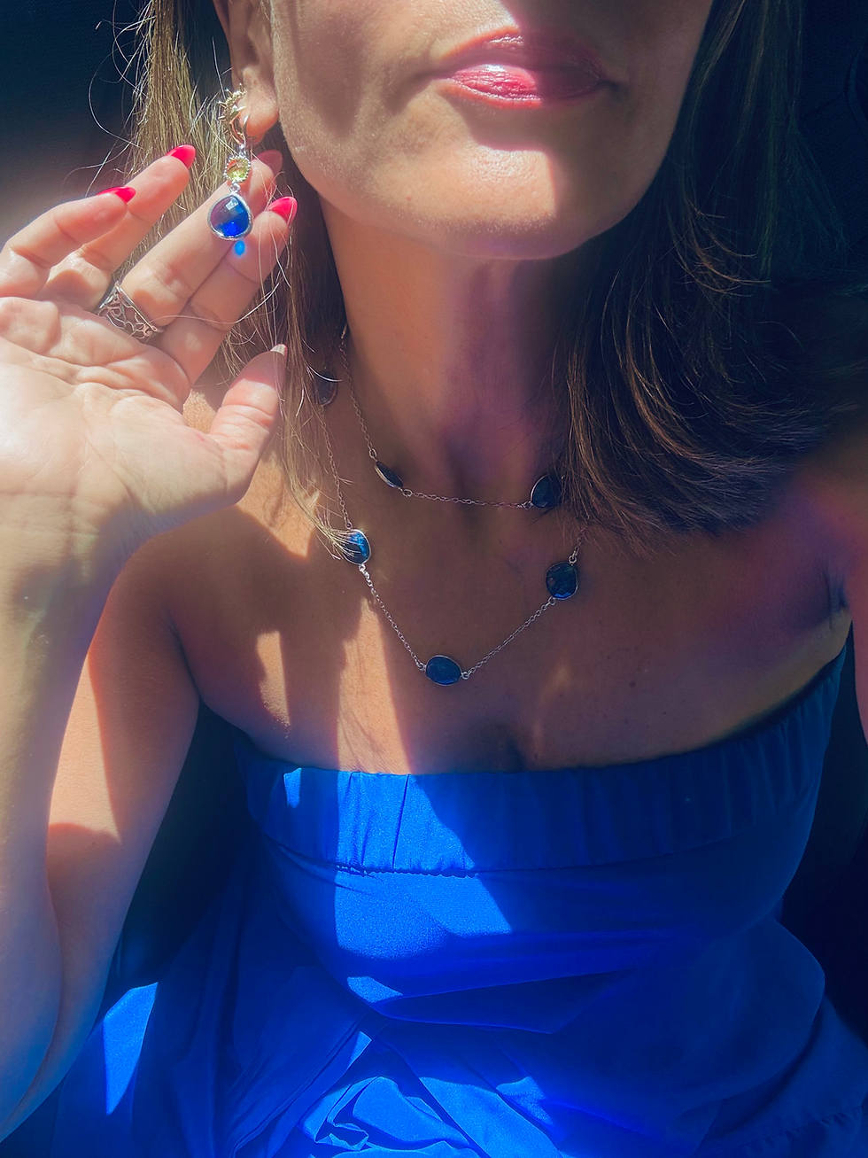 Thumbnail: 2 TONE EARRINGS