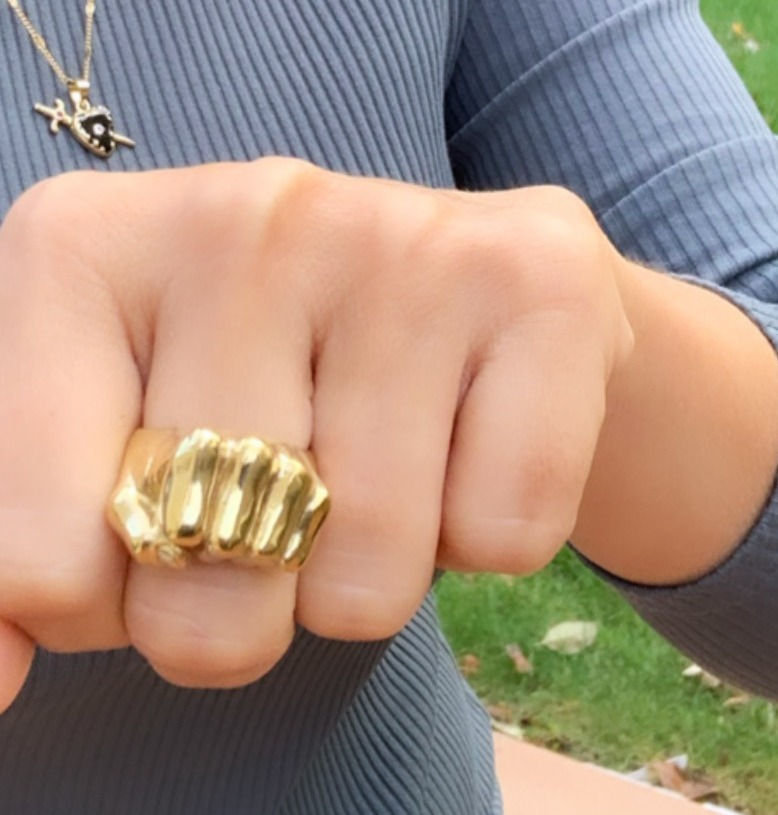 Thumbnail: GIRL POWER FIST RING