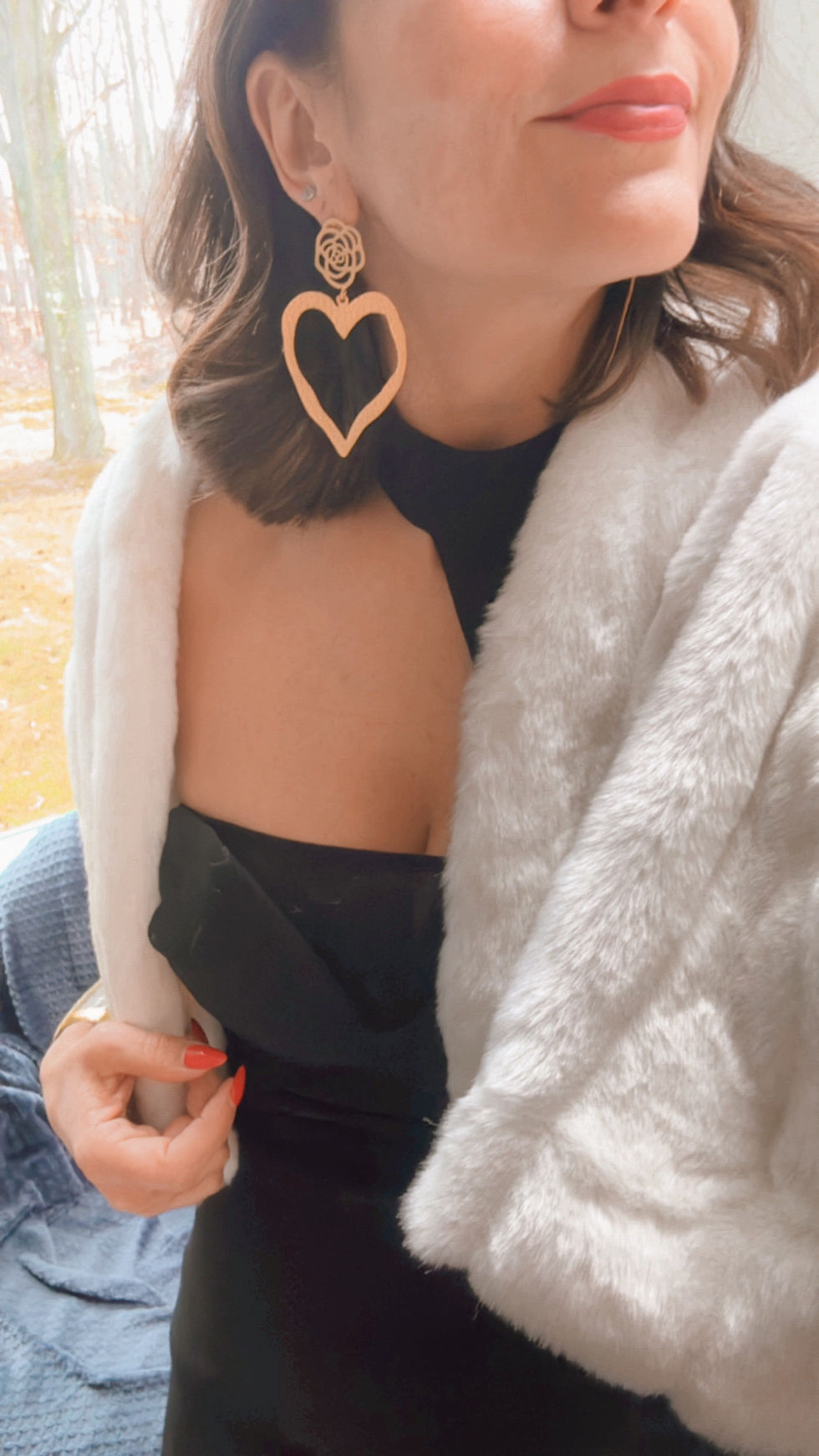 Thumbnail: FAUX FUR SHRUG